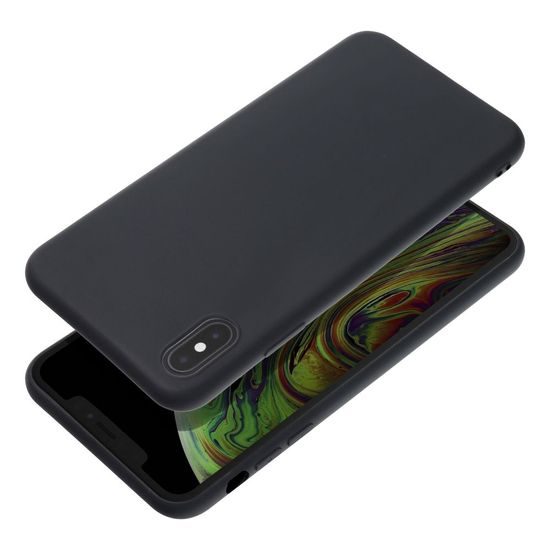 Obal / kryt na Apple iPhone XS Max černý - MATT Case