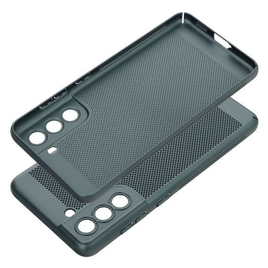 Obal / kryt na Samsung Galaxy S21 FE zelený - Breezy Case