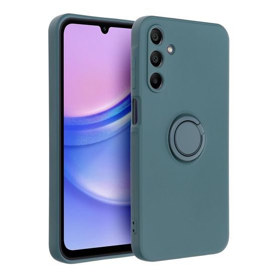 Obal / kryt na Samsung Galaxy A15 5G zelený - Silicone Ring