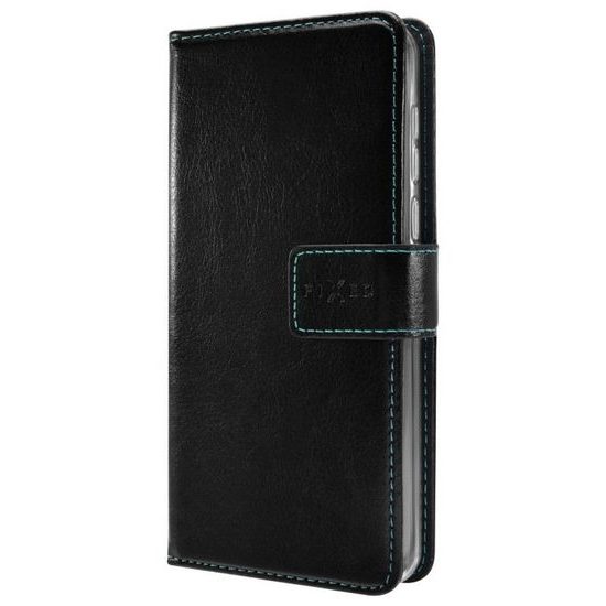 Pouzdro / obal na Realme 7 Pro Black - knížkové FIXED OPUS