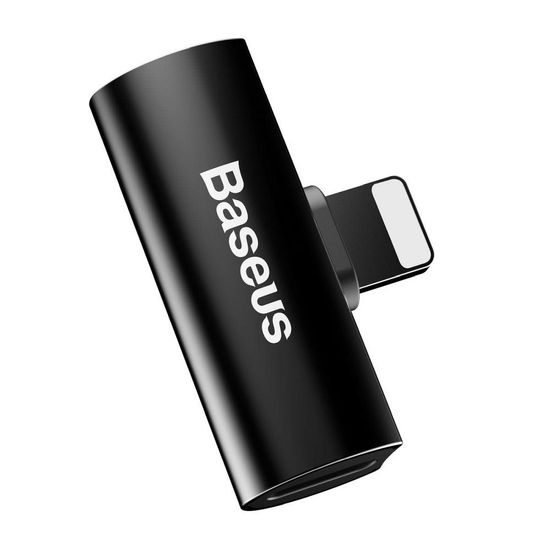 Adapter pro Apple Lightning 2x Apple Lighning Black BASEUS