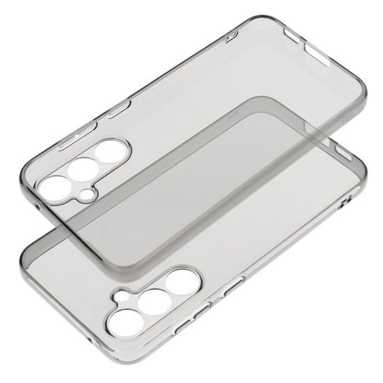 Obal / kryt na Samsung Galaxy A25 5G černý průhledný - 1,5 mm BOX PREMIUM
