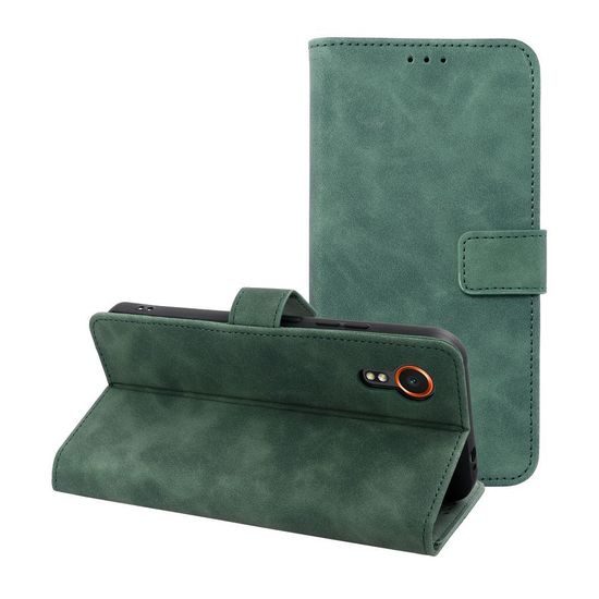 Puzdro / obal na Samsung Xcover 7 zelené - kniha TENDER Book