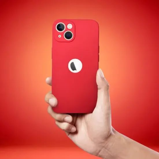 Obal / kryt na Apple iPhone 17 červený - SOFT Case