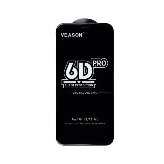 Tvrzené / ochranné sklo Samsung Galaxy S25 Ultra černé - 6D Pro Veason