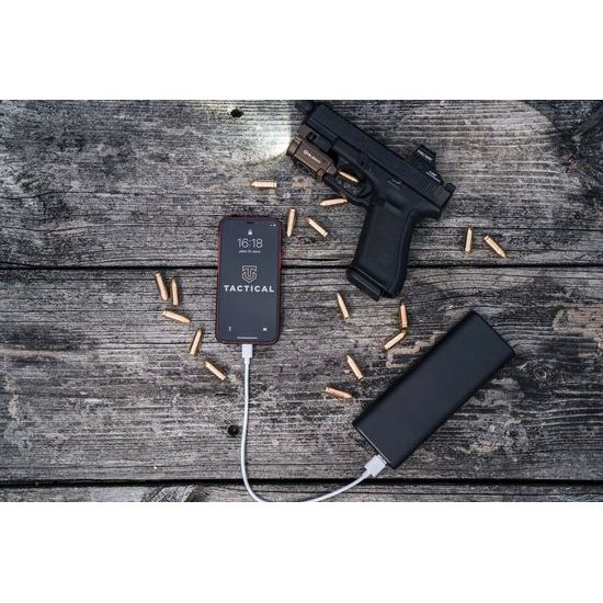 Nabíjecí / datový kabel USB-A/USB-C 0.3m černý - Tactical