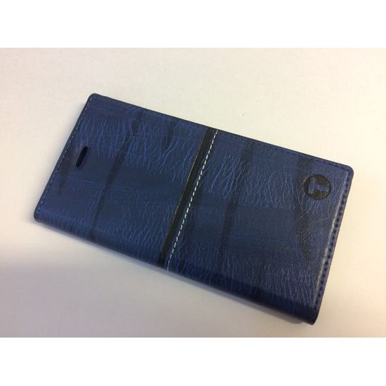 Puzdro / obal pre Apple iPhone 6 modré - kniha