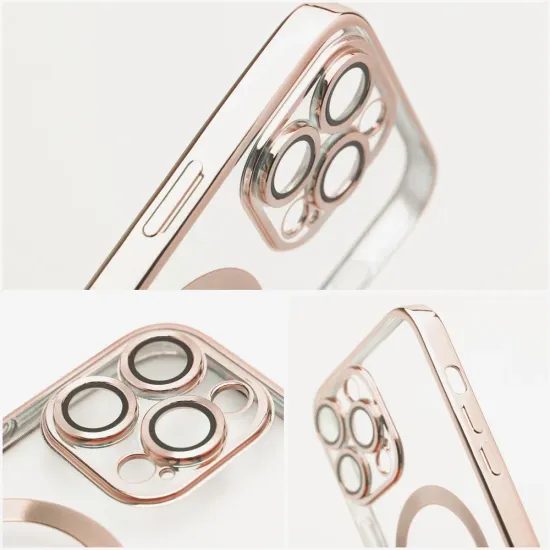 Obal / kryt na Samsung Galaxy A57 růžový - Electro MagCover