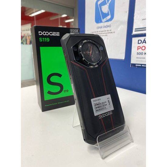 Doogee s119 8GB/512GB černý - použitý (A-)