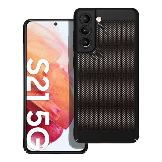 Obal / kryt na Samsung Galaxy S21 FE čierny - Breezy Case