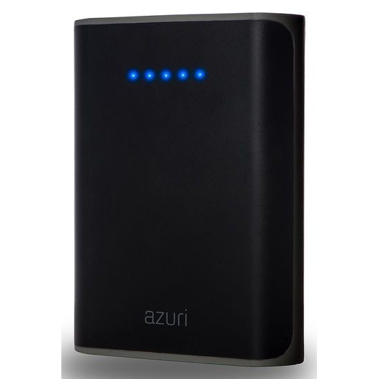 Powerbanka 10 000mAh se svítilnou černý - Azuri