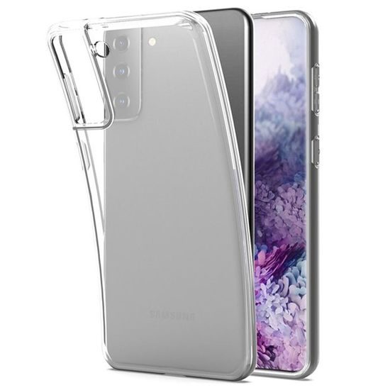 Obal / kryt na Samsung Galaxy S21 Plus transparentní - Ultra Slim 0,3mm