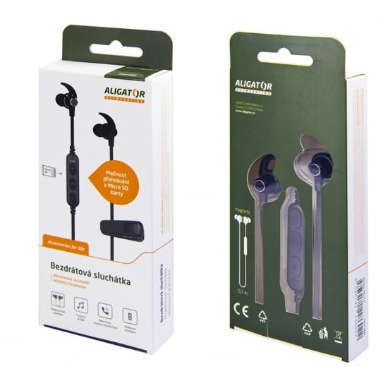 Bezdrôtové slúchadlá Aligator MS-T4