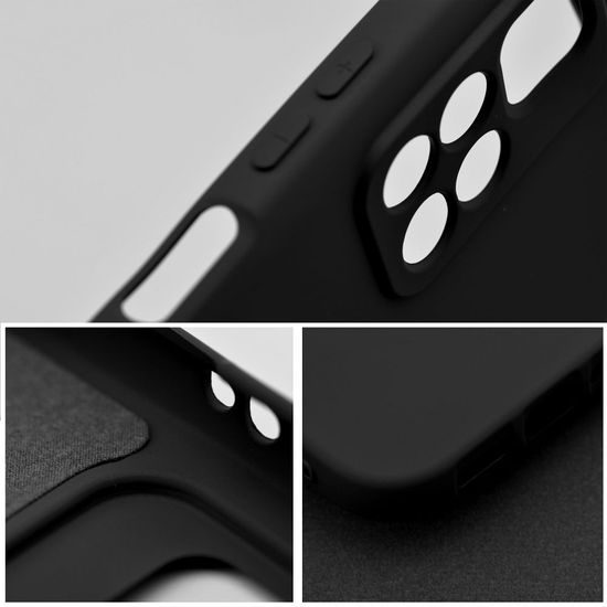 Obal / kryt na Xiaomi Redmi NOTE 13 5G čierny - Silicone Ring