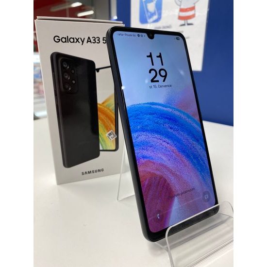 Samsung Galaxy A33 5G 6GB/128GB černý - použitý (A)