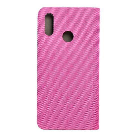 Puzdro / obal pre Huawei P Smart 2019 ružové - kniha SENSITIVE Book