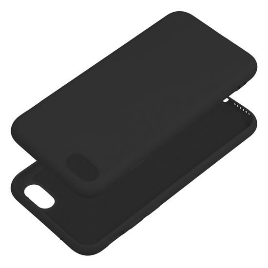 Obal / kryt pre Apple iPhone 7 čierne - Forcell Silicone Lite