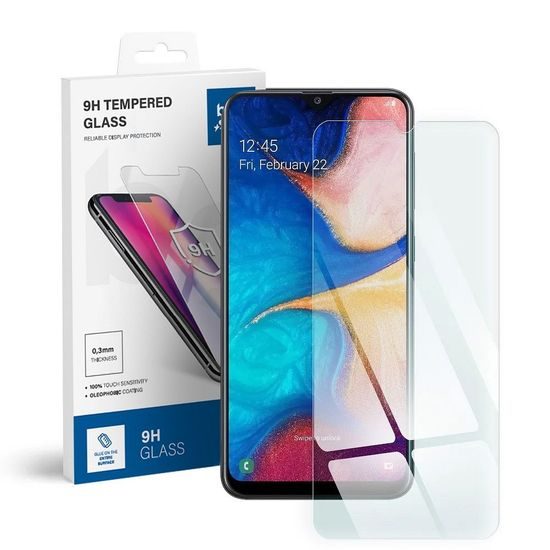 Tvrzené / ochranné sklo Samsung Galaxy A20 - plné lepení Blue Star
