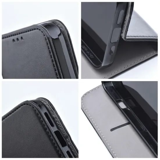 Pouzdro / obal na Xiaomi 15 černé - knížkové Smart Magneto Book Case