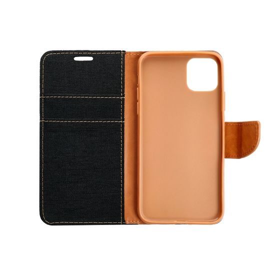 Puzdro / obal na Samsung Galaxy A05s čierny - kniha CANVAS Book