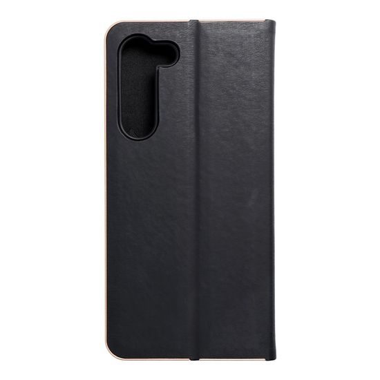 Puzdro / obal na Samsung Galaxy S23 Plus čierne - kniha LUNA