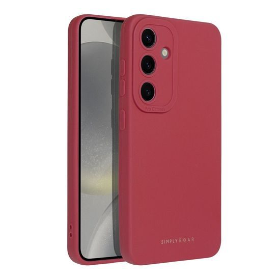 Obal / kryt na Samsung Galaxy S24 červený - Roar Luna