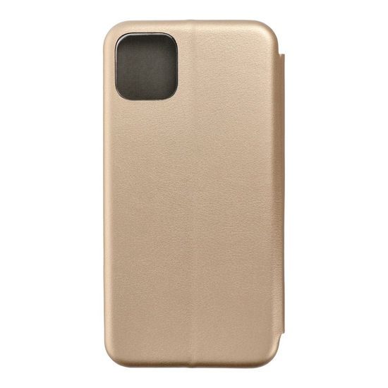 Puzdro / obal pre Apple iPhone 11 Pro Max zlaté - kniha Forcell Elegance