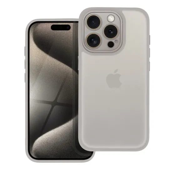 Obal / kryt na Apple iPhone 16 Plus šedý - VARIETE