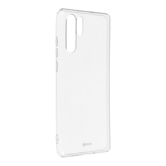 Obal / kryt pre Huawei P30 Pro transparentný - Jelly Case Roar