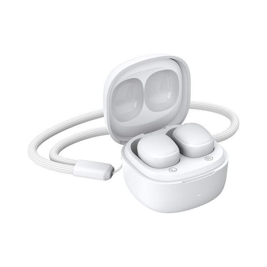 Bezdrátová sluchátka TWS Mini A19 bílá - BLUE STAR