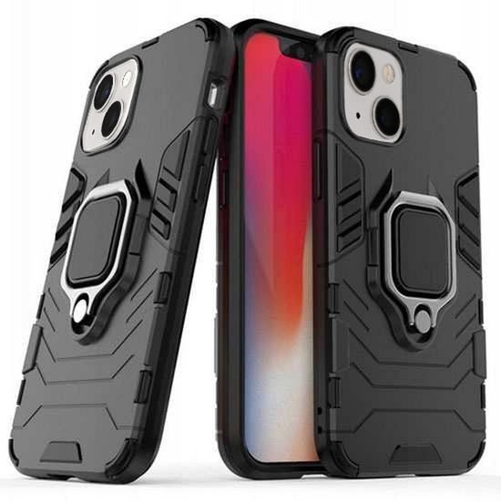 Obal / kryt pre Apple iPhone 13, čierne - NITRO