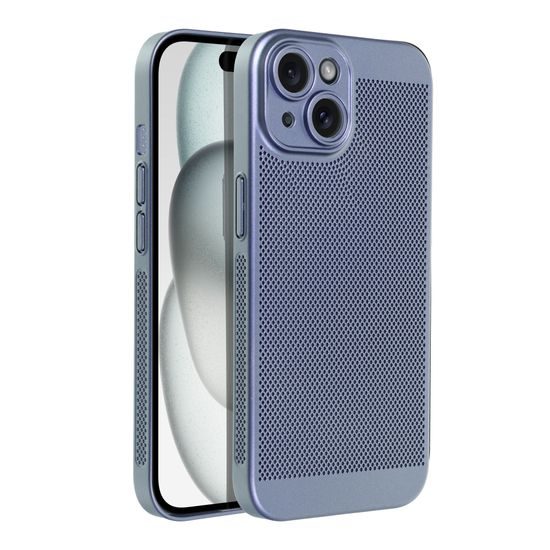 Obal / kryt na Apple iPhone 15 modrý - BREEZY
