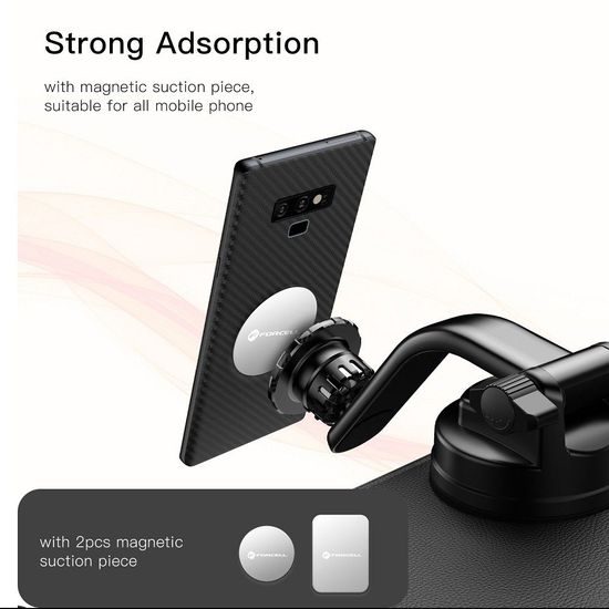 Magnetický držák telefonu do auta do mřížky / palubové desky / čelního skla - Forcell F-Grip MagLuxe