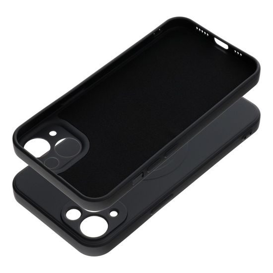 Obal / kryt na Apple iPhone 13 černý Sillicon Mag Cover