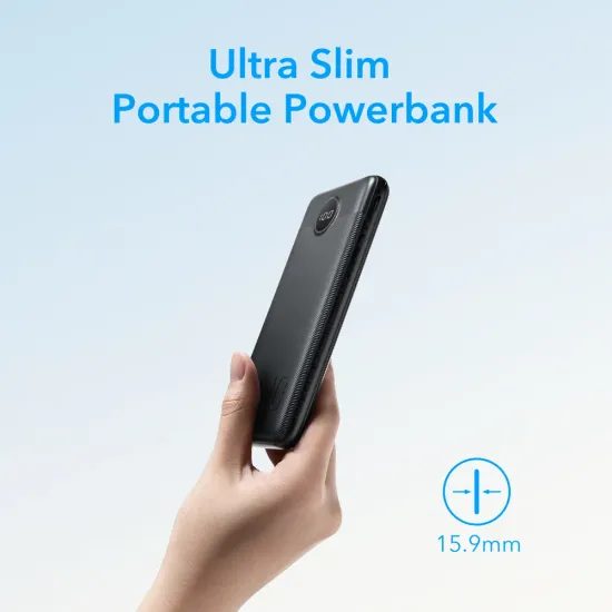 Powerbanka PD QC3.0 2A 20W 10000 mAh černá - Veger