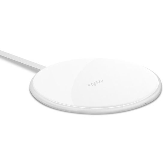 Ultratenká bezdrôtová nabíjačka 10W/7,5W/5W biela - Epico