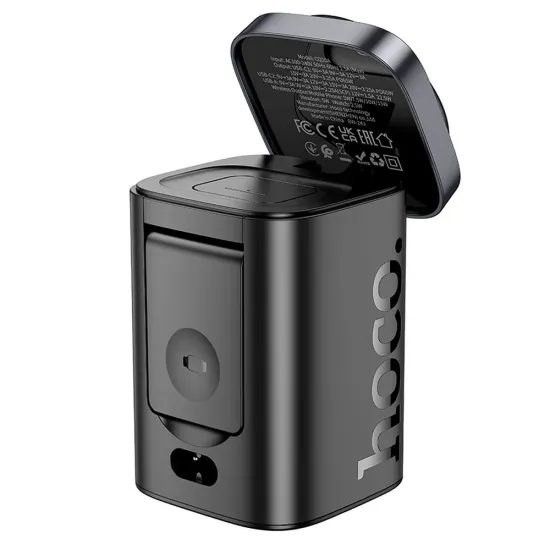 Nabíjecí stanice s bezdrátovým nabíjením 65W 6v1 - Hoco