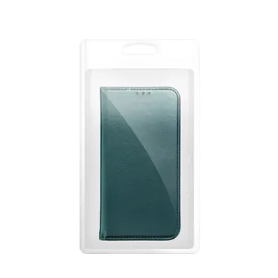 Pouzdro / obal na Samsung Galaxy A17 zelené - knížkové SMART MAGNETO