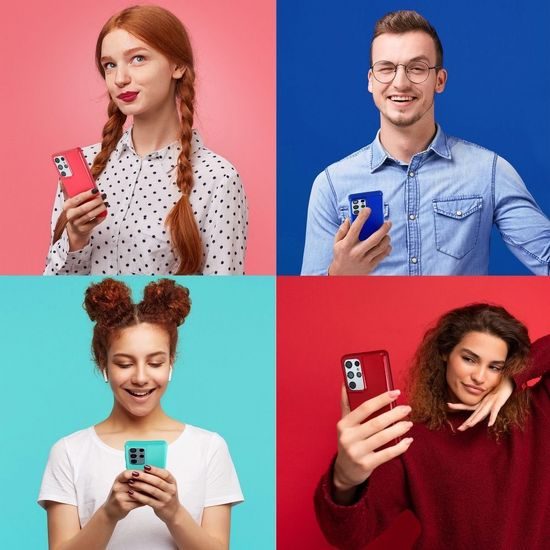 Obal / kryt na Samsung Galaxy A32 LTE (4G), černý - JELLY