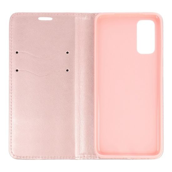 Puzdro / obal pre Samsung Galaxy S20 Plus staroružový - kniha Magnet Book