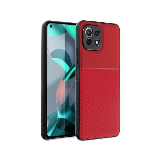 Obal / kryt na Xiaomi Mi11 Lite 5G / LTE (4G) červený - Forcell NOBLE