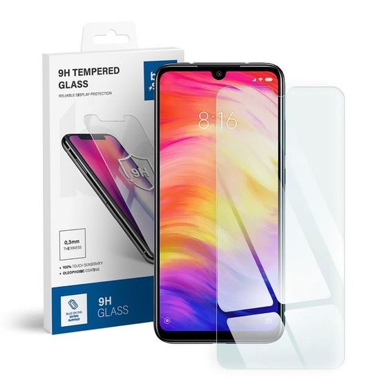 Tvrdené / ochranné sklo Xiaomi Redmi Note 7 - celopolepové Blue Star