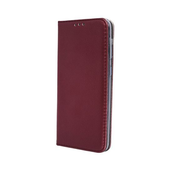 Puzdro / obal na Huawei P40 Lite E burgundy - kniha Smart Magnetic