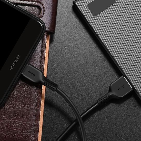 Dátový/nabíjací kábel USB-C X20 3 m čierny - HOCO