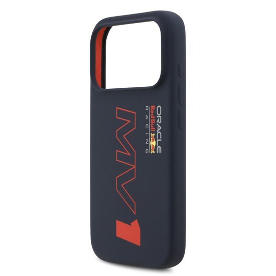 Obal / kryt na Apple iPhone 17 Pro modrý - Red Bull Silicone MV1 MagSafe
