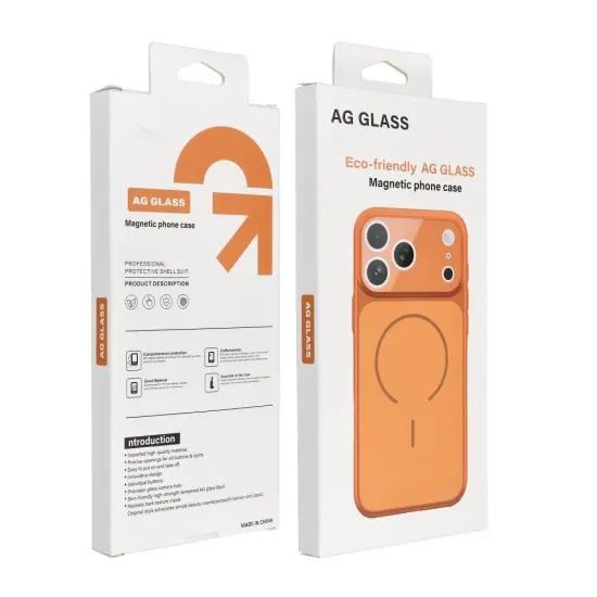Obal / kryt na Apple iPhone 17 Air oranžový - MAKE
