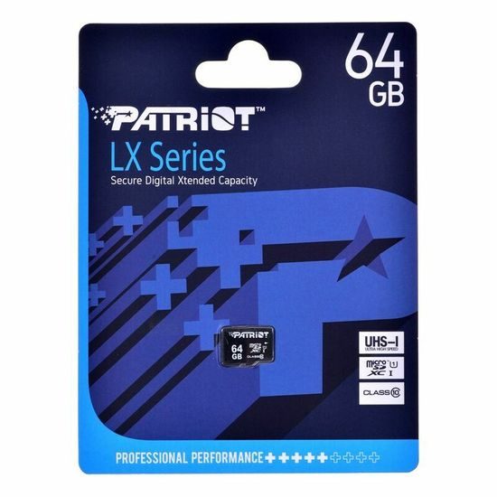 Paměťová karta Micro SDXC 64GB - Patriot
