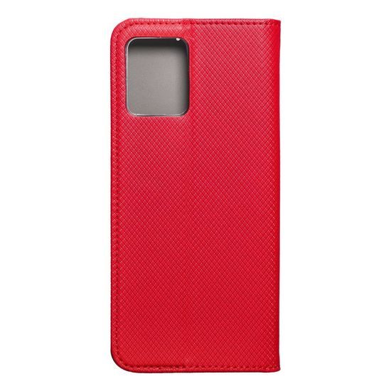 Pouzdro / obal na Motorola G14 červené - knížkové Smart Case