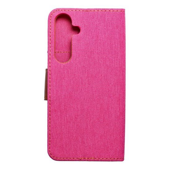 Pouzdro / obal na Samsung Galaxy S24 Plus růžové - knížkové CANVAS