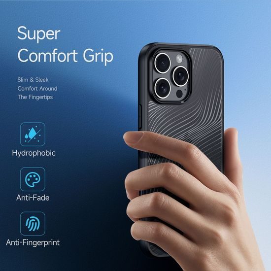 Obal / kryt na Apple iPhone 16 Pro čierny - DUX DUCIS puzdro AIMO MAG